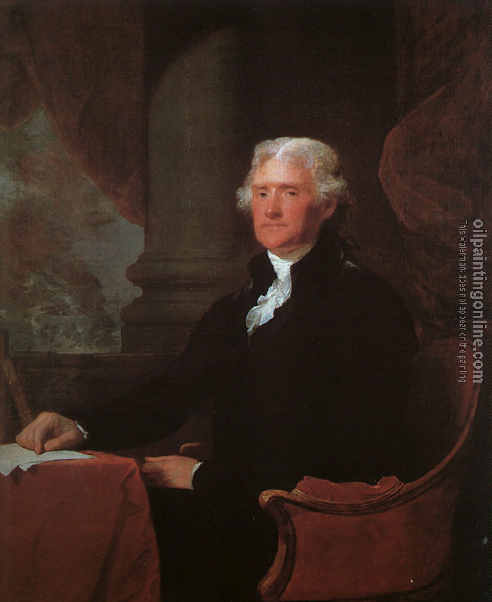Stuart, Gilbert Charles - Thomas Jefferson